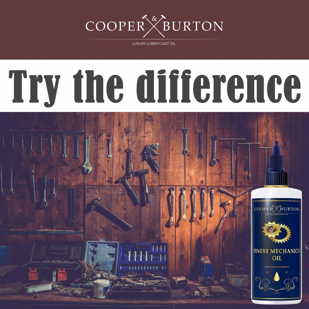 <br />
COOPER & BUROTN Feinmechanik Öl ist ein hochwertiges und vielseitig einsetzbares Produkt, das besonders beim Schmierstoffeinsatz in der Feinmechanik eingesetzt werden kann. 